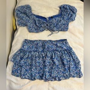 Wild fable skirt set